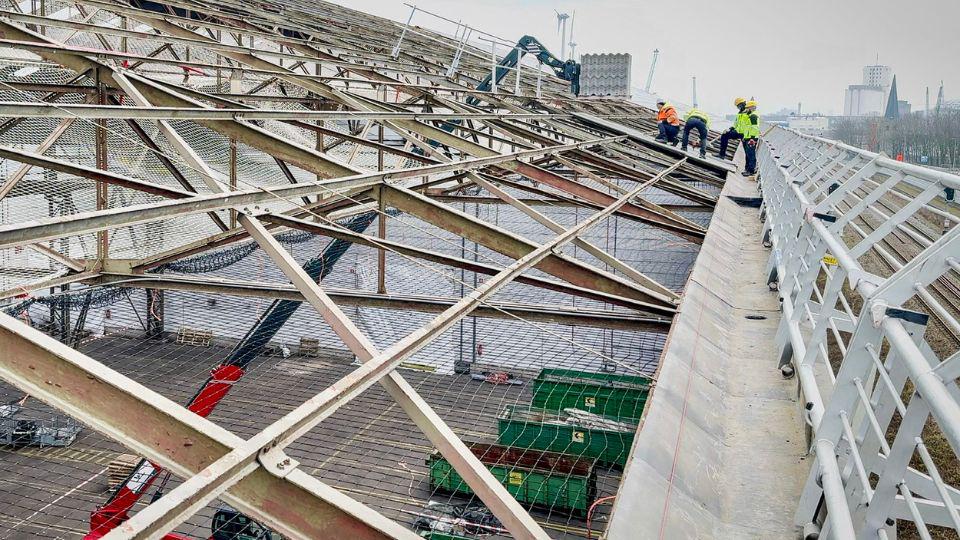 Industriële dakrenovatie - Antwerpen