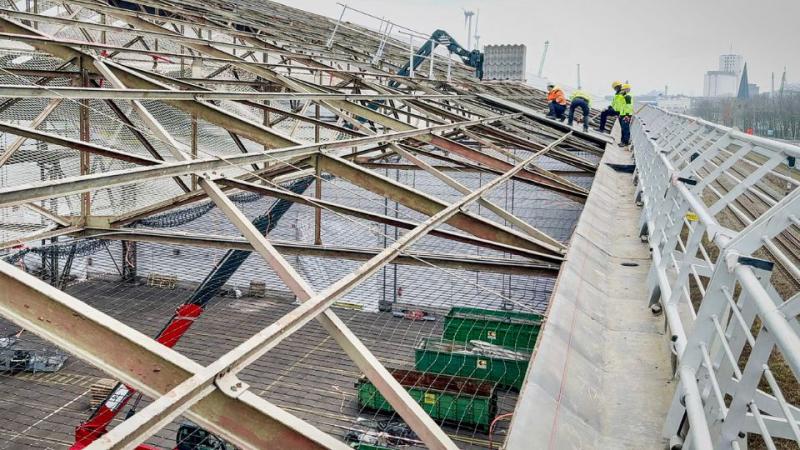 Industriële dakrenovatie - Antwerpen